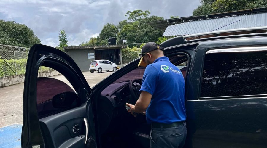 Recibimiento de automovil